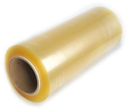 SOLEPLASTIC Pellicola Alimenti Per Imballaggio 1500 M In PVC Rotolo Alimenti Trasparente Color Champagne (50 cm)