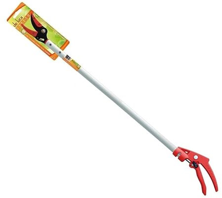 FORBICE DA POTATURA RACCOGLI FRUTTA E ASPARAGI MANICO PROLUNGATO 100 cm (1 metro) DE LUCA