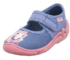 Superfit Belinda Hausschuh, Blau 8060, 29 EU