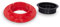 KRASO Collare a muro per l'integrazione impermeabile alla pressione di tubazioni con superficie liscia (KG, KG 2000, HT), disponibile in diverse misure (DN 110)