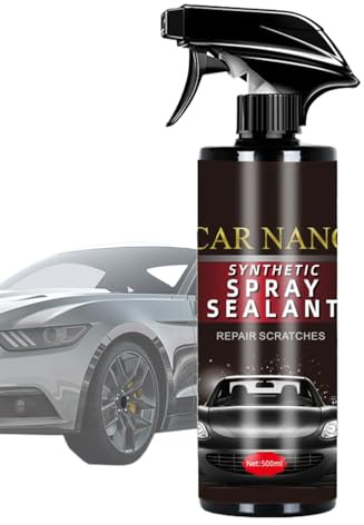 Quick Effect försegling för bil 500 ml | effektiv repborttagare med UV-skydd och polering – högglanspolering, långtidsförsegling för strålkastare utomhus, glas, lack inomhus