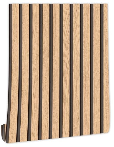 myforHD Carta da parati autoadesiva in legno PVC plastica vinile 44cmx600cm impermeabile decorativa Adesivi per Cucina Camera Da Letto Ufficio Soggiorno Decor