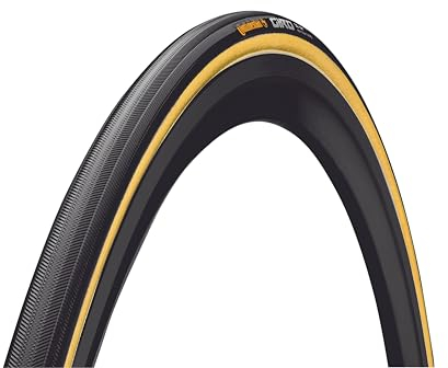 Continental Giro Schlauchreifen 700x22C schwarz/transparent