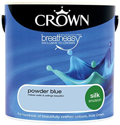 Crown Silk Emulsion 2.5L Powder Blue
