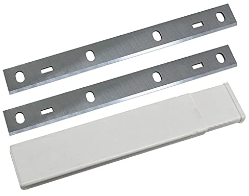 NIDUNO 2pcs Blade de raboteuse HSS pour Couteau de 210 mm de 8 Pouces pour Scheppach HMS850 HMS1070 HT850 WoodStar PT85 Toolworking