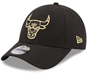 New Era 9Forty Snapback Cap - Gold Chicago Bulls