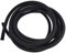 Black 5M Length Flexible Corrugated Bellow Conduit Protective Tube Pipe Hose Sleeve for Car，Garden,Office Electric Wiring 10mm*13mm …