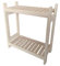 Stolarstwo Wochnik S.C. Holzregal Standregal Modulares Regal Stapelbar Kellerregal Haushaltsregal Kiefer Breite 25 cm Lange 54 cm Höhe 60 cm 3 Einlegeböden (60x54x25 cm 2 Einlegeböden)