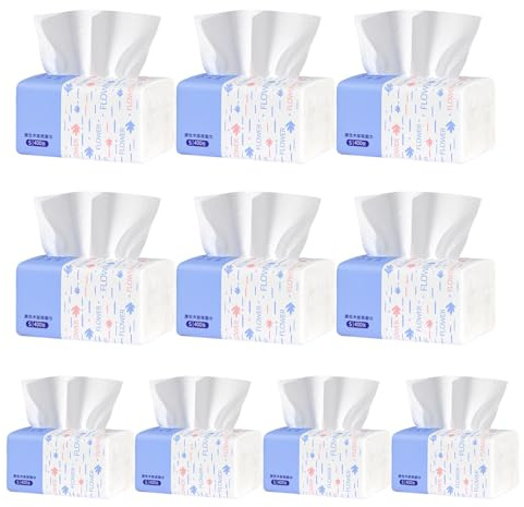 Penlimly Papel De Cara | Tissues Para El Hogar | Toallas de Papel Gruesas para Cocina Hogar Sala Lugares de Trabajo Apartamento Dormitorio