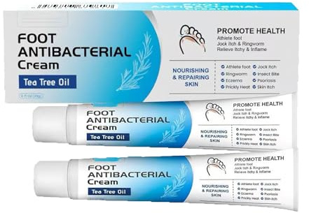 Crème Antifongique Mycose Pied Traitement,Crème Pour le Pied d'Athlète,Formule Naturelle Apaisante et Hydratante contre le Pieds,20G*2PC