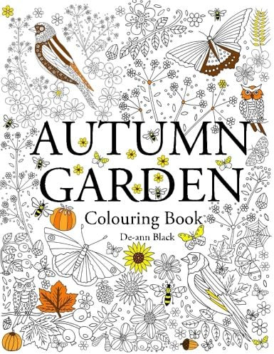 Autumn Garden: Colouring Book