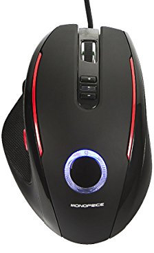 Monoprice 5-Button Optical Laser Gaming Mouse (109258)