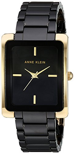 Anne Klein Damen Analog Japanisches Quarzwerk Uhr mit Keramik Armband 086702601691