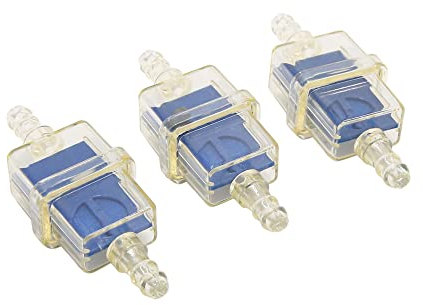 sourcing map 3Stk. Motorrad Benzinfilter Universal Gasöl Kraftstofffilter mit Magnet 66 x 26 x 19mm