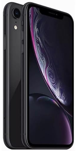 Apple iPhone XR, 64GB, Black (Renewed)