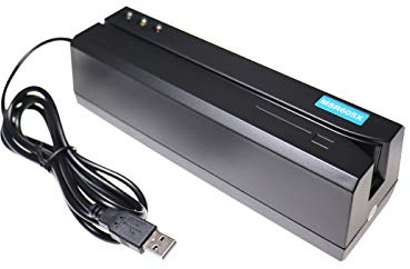 MSR605X USB Card Reader Writer Mag Swipe 3-Track Compatible w/ MSR206 MSR605 MSR606