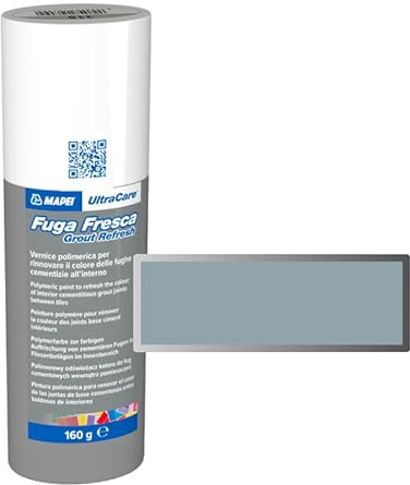 Mapei Ultracare FUGA FRESCA 176 GRIGIO VERDE vernice polimerica per rinnovare il colore delle fughe cementizie Flacone 160gr.