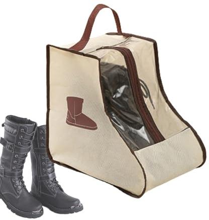 Bolsa para Botas - A Prueba De Polvo, con Asa | Bolsa De Almacenamiento | Alta Capacidad para Botas, Zapatos, Viaje, Armario, Guardarropa, Hombres Y Mujeres