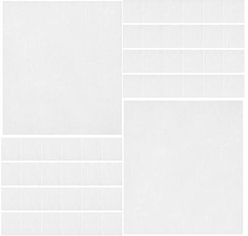 MUSISALY 4800 Pezzi 4800 Dischetti Struccanti in Cotone Quadrati senza Pelucchi per Viso, Assorbenti e Morbidi, per Tonico e Rimozione Trucco, la Cura della Pelle e Viaggi