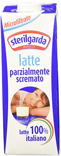 Sterilgarda - Latte UHT, Parzialmente Scremato, 100% Italiano - 5 confezioni da 1 l [5 l]