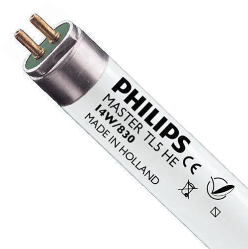 Philips lampadina fluorescente TL5, 14 watt, 830