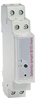 Grässlin talento smart B10 mini 43.02.0005.1 - Kompakte 1-Kanal Verteilerzeitschaltuhr ohne Display, Bluetooth-Programmierung, Wochen- und Jahresprogramm I Platzsparendes Design I 100 Speicherplätze