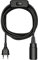 ledscom.de Textilkabel LEHA, Stecker, Schalter, schwarz, 3 m, Lampen-Fassung, 1x E14 max. 60W