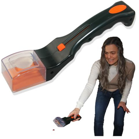 EasY Magnifier Piège à insectes vivant avec loupe 5X, piège, araignées, piège, guêpes sans produits chimiques ni poison; Piège à fourmis répulsif contre les araignées; simplement attraper-regarder-lib