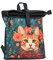 Mart Art Los Angeles Catface Rolltop Rucksack Mini
