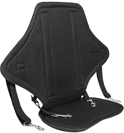 Genérico Asiento Kayak - Asiento Tabla Paddle Surf Ajustable - Accesorios para Tabla Hinchable con Bolsa De Almacenamiento Ganchos Y Respaldo para Adultos En Camping Pícnic