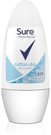 Sure Cotton Dry Anti-perspirant Deodorant Roll-On, 50ml