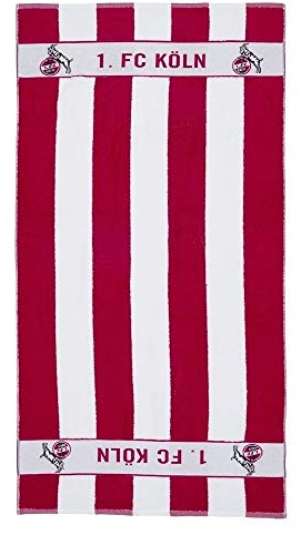 Koeln 1. FC Duschtuch Blockstreifen 70 x 140 cm