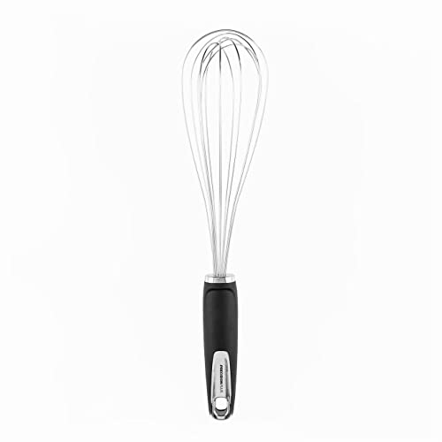 Tower T832208 Precision Plus Whisk with Softtex Handle, Hanging Loop, BPA Free, Stainless Steel