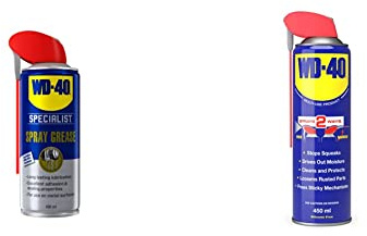 WD-40 Specialist Spray Grease - Long Lasting High Performance Lubrication and Corrosion Protection for Metal Surfaces & Multi-Use Product Smart Straw 450ml