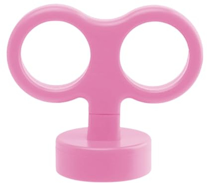 Moreeulsi Decoración de techo de coche para la parte trasera | Llave de cuerda 3D para coche, casco de motocicleta creativo, accesorios de decoración impermeables para mujeres y hombres, decoración de