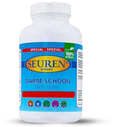 Seuren Nutrients | Darm sauber 100 Kapseln | darm reinigen| hochdosiert |100 Natürlich
