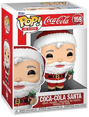 Funko Pop! Ad Icons: Coca-Cola - Santa Claus - Collectable Vinyl Figure - Gift Idea - Official Merchandise - Toys for Kids & Adults - Ad Icons Fans - Model Figure for Collectors and Display