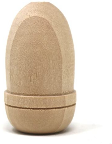 1 x fiXte Small Wooden Wood Acorn Cord Pull Curtain Roman Blind Light Bathroom Kitchen Fan