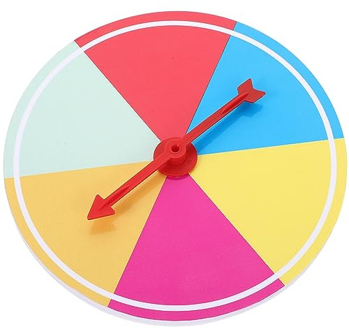 TOYANDONA Platines Vinyles Prix du Jeu Roue Rotation Prix Roue DIY Roulette DIY Loterie x De La De Jeu De Fortune Plateau x De