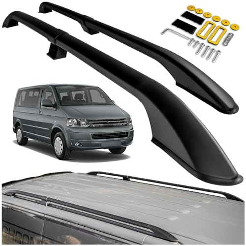 CHROMEMASTER | Compatibili con VW T5 Caravelle Short 2003-2015 | Barre Trasversali da Tetto, Mancorrenti sul Tetto | Sono Utilizzate per il Montaggio di Portapacchi, Box da Tetto o Portabiciclette