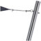 Toldoro® 3m Sonnensegelmast mit Augbolzen mit Bodenhülse / Ø70mm Wandung rostfreier Sonnensegelmast aus V2A Edelstahl/Pfosten für Sonnensegel/Stabiler Sonnensegel Mast
