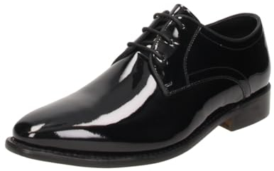 Smokies Herren Hochzeitsschuh Roberto Leder Echtleder und Rahmengenäht, (Roberto schwarz EU 46)