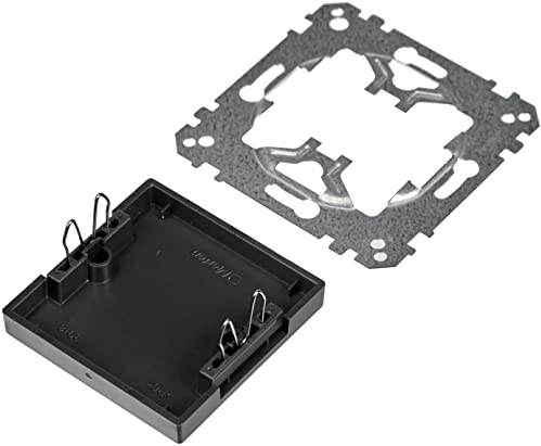 Merten 391814 Blindabdeckung, anthrazit, System M, 1x Blindabdeckung