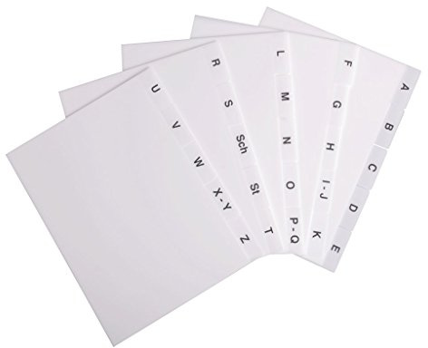 Registre de pour DIN A5 kartei, Classeur Intercalaire, VE 1 Jeu de chasse