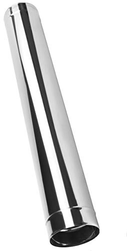 Rostfritt stål skorsten rökfoder/längd – 1 meter/styvt rör kanalrör (80 mm)
