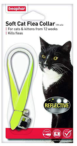 3 x Cat Flea Reflective Collar, Pack of 2, Yellow