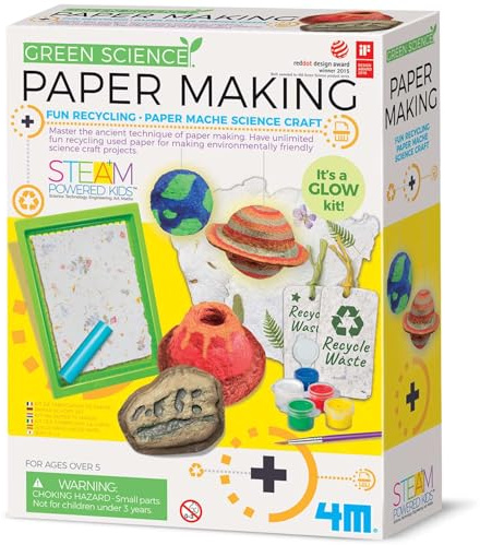 4M 403439 Green Science Paper Making