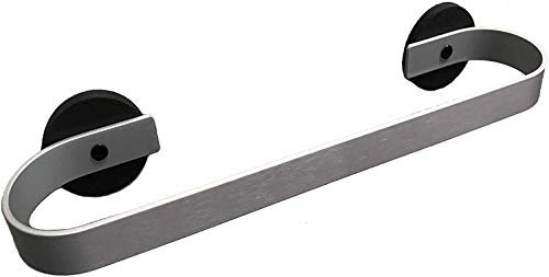 Barre porte-serviettes magnétique Idéal pour réfrigérateur, évier de cuisine et lave-vaisselle Pas de perçage ni d'outils d'installation - Blanc