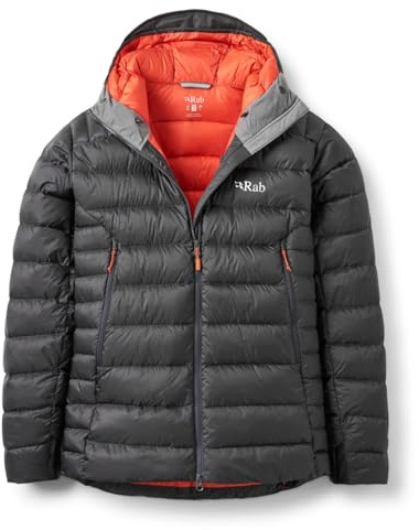 Rab Men's Electron Pro Down Jacket for Climbing & Mountaineering - Anthracite - X-Large