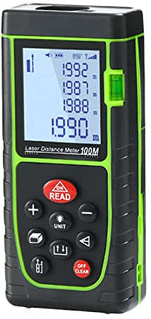 Telemetro Laser Digitale, Strumento Di Misura A Infrarossi Con Trasmissione In Diretta Di Voce / Livello Elettronico / Batteria Al Litio Funzione Di Memorizzazione Di Carica / Comun(Size:80m,Color:UN)